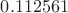 $0.112561$