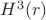 $H^3(r)$