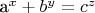 a^x + b^y = c^z