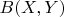 $B(X,Y)$