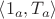 $\left<1_a,T_a\right>$ $\left<1_a,T_a\right>$