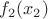 $f_2(x_2)$