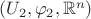 $(U_2,\varphi_2,\mathbb R^n)$