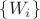 $\[
\left\{ {W_i } \right\}
\]$