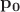 $\mathbf{p_0} $