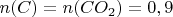 $n(C)=n(CO_2)=0,9$