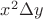 $x^2\Delta y$
