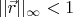 $||\vec r||_{\infty}<1$