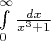 $\int\limits_{0}^{\infty} \frac{dx}{x^3+1}$