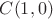 $C(1,0)$