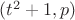 $(t^2+1,p)$