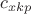 $c_{xkp}$