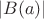 $|B(a)|$