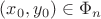 $(x_0,y_0)\in\Phi_n$