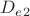 $D_e_2$ $D_e_2$