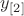 $y_{[2]}$
