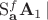 $\mathrm S^f_{\mathbf a}\mathbf A_1\!\mid$
