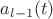$a_{l-1}(t)$ $a_{l-1}(t)$