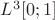 $L^3[0;1]$