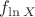 $f_{\ln X}$