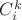 $C^k_i$