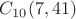 $C_{10}(7,41)$