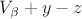 $V_\beta + y - z$