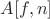 $A[f,n]$