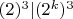 $(2с)^3 | (2^kс)^3$