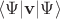 $\langle \Psi |\mathbf{v} |\Psi \rangle$