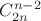 $C^{n-2}_{2n}$
