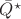 $\bar{Q}^{\star}$