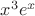 $x^3e^x$