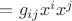 $=g_{ij}x^ix^j$