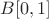 $B[0,1]$