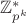 $\mathbb Z^*_{p^k}$