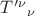 $T'^\nu{}_\nu$ $T'^\nu{}_\nu$
