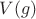 $V(g)$