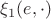 $ \xi_1(e,\cdot)$