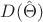 $D(\hat{\Theta})$