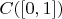 $C([0,1])$