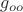 $\[g_{oo} \]$