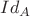 $Id_A$