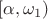 $[\alpha,\omega_1)$
