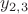 $y_{2,3}$