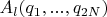 $A_l(q_1,...,q_{2N})$