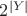 $2^{|Y|}$