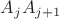 $A_jA_{j+1}$