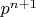 $ p^{n+1}$