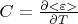 $C= \frac{\partial <\varepsilon>}{\partial T}$